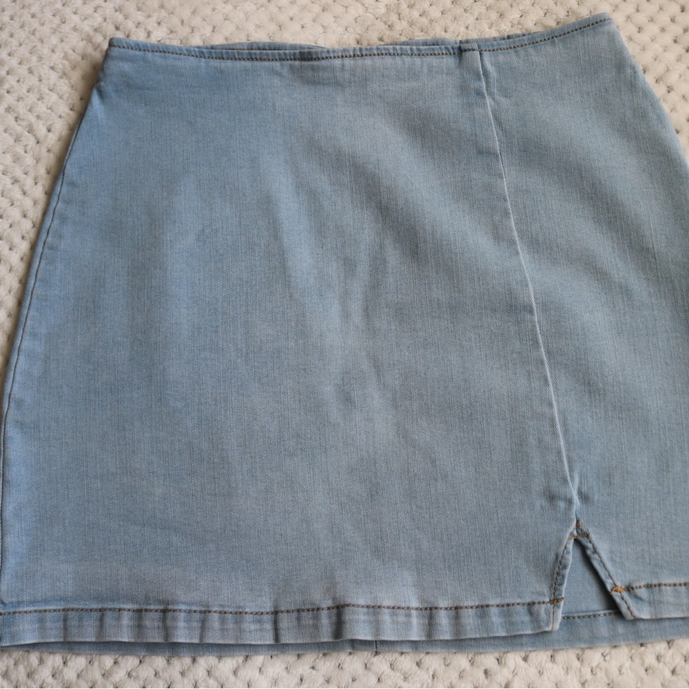 Wild Fable Light Blue Mini Skirt